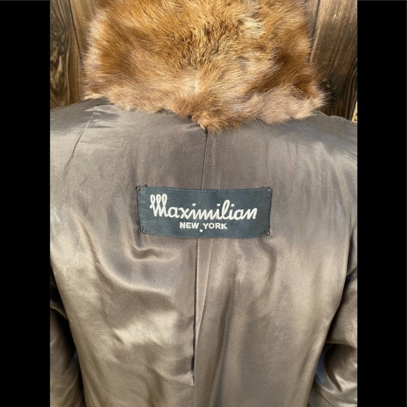Vintage Maximilian Full Length Russian Sable Fur Coat Large - Picture 11 of 12